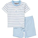 Carriageブティックソフトインターロック2 Piece Short Set カラー: ブルー