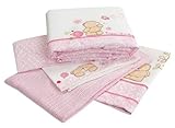 Izziwotnot Forever Friends Beautiful 5 Piece Coverlet Bedding Bale, Cot/Cot Bed by Izziwotnot