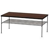 アイアンと木天板テーブル　ＫＴ−３９４１ 90×45×38cm