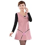 電磁波カット服 電磁波カットエプロン 電磁波対策エプロン 電磁波防止デ 電磁波防止キャミソール 抗放射線マタニティドレス 抗放射線マタニティスカート すべての季節に着用可能 18169B (ピンク, 