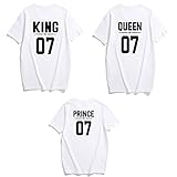 （JUTAOPIN）【親子 ペアルック】 親子 ペア ｔシャツ 親子ペア パパ 大きいサイズ 白 黒 ｔシャツ 半袖 夏 7 S M L XL XXL 3XL BABY 80 90 100 110 1