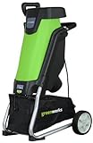 GreenWorks 24052 15 Amp Corded Shredder/Chipper [並行輸入品]