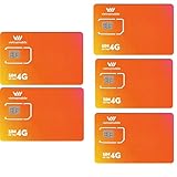 ベトナム SIM Vietnamobile 4G・3G 20日間利用可能 ベトナム国内用プリペイドsimcard (5枚分20日間)