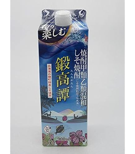 Amazon.co.jp: しそ焼酎 鍛高譚(たんたかたん) 20度 720ml×1本 : 食品