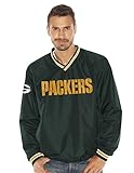 Green Bay Packers NFL g-iii " Stop & Go " Wordmarkプルオーバー刺繍ジャケット M