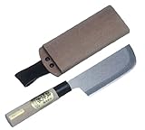 ドウカン 磯次郎 ステンレス割込両刃収穫包丁(安来白鋼) DK691