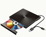BLENCK 外付け DVDドライブ USB 3.0 & Type-C デュアルポート対応 ポータブル CD/DVD プレイヤー 読み込み・書き込み対応 超スリム 静音 高速転送 ブラック