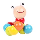 Aimeio Educational Caterpillar Push-and-Pull Baby Toys(2 Pack) [並行輸入品]