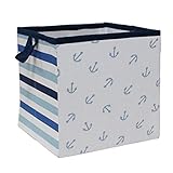 Bacati Little Sailor Storage Box, Small by Bacati