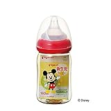 (ピジョン)Pigeon 母乳実感 哺乳びん Disney ディズニー プラスチック PPSU 160ml 【ミッキー柄】 [00347]