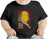 Franklin quote オーガニックベビーTシャツ 12 - 18 Months