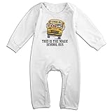 Magic School Bus Baby Onesieボディスーツ幼児ロンパース カラー: ホワイト