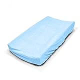 Kidiway Plush Changing Pad Cover Blue [並行輸入品]