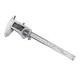 デジタルノギス LCD液晶画面 ステンレス 高精度 内径 外径 深さ 段差測定 電池付き 150mm