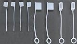 Wave Design【 (( ｼﾘｺﾝ製 落下防止機能付 Type-C,USB 各4個 計8個ｾｯﾄ )) Type-C(オス)コネクタ USB(オス)コネクタ 防塵保護カバー 2種類各4個 合計 8個セット 】+ すき間お掃除ﾌﾞﾗｼ ｺﾝﾊﾟｸﾄ + F.Wave ﾏｲｸﾄﾌｧｲﾊﾞｰ お手入れｸﾛｽ付 ～ご愛用品を傷つけない + パソコン､タブレット､電子機器等のType-C(オス) コネクタカバー 防塵 防砂 USB&Cｵｽ紛失防止 (Type-C,USB各4計8個)