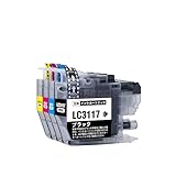 LC3117-4PK互換インク ブラザー用 MFC-J6980CDW MFC-J6580CDW MFC-J5630CDW MFC-J6583CDW MFC-J6983CDW 対応 (４色セット)