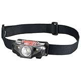 オーム電機 LEDヘッドライト SOS140 SOSモールス信号点滅機能付 LC-SOS140-K 08-1307 OHM