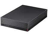 バッファロー パソコン＆テレビ録画用 外付けハードディスク 4.0TB HD-EDS-Dシリーズ HD-EDS4U3-BD 故障予測サービス「みまもり合図」に対応 放熱設計ファンレス設計 静粛