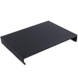 ヒロワールドトレード コンロカバー キッチン収納台 ガスレンジ用 パソコン台 40cm IHクッキングヒーター (black)