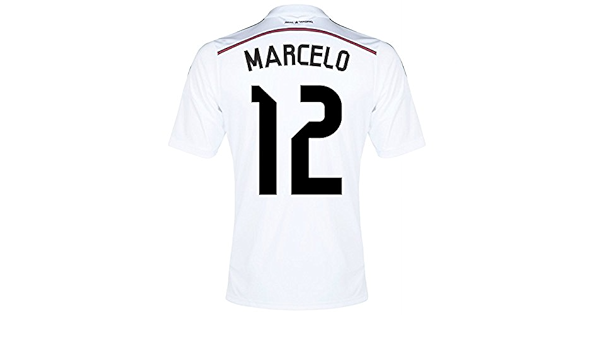 Amazon Adidas Marcelo 12 Real Madrid Home Jersey 14 15 Youth サッカーユニフォーム レアル マドリード ホーム用 背番号12 マルセロ 14 15 ジュニア向け Adidas アディダス ユニフォーム