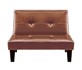 大川家具 関家具 シングルソファベッド(幅92㎝ 素材/合皮) ブラウン色 226267