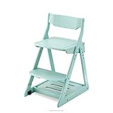 イトーキ カラーチェア 木製 学習用 アイスブルー KM67-9CB