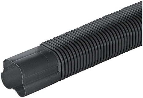 Inaba Denko SF-66-500-K Cosmetic Pipe Cover, Free Corners, Universal Fitting, Black - 1