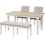 生活用品 雑貨 【単品】ダイニングテーブル 長方形 木製(天然木) CL-467T