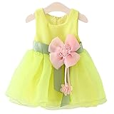 YY-Natuhi ベビー服 子供服 女の子 ワンピース フォーマル ドレス プリンセス キッズ 女児 かわいい ふわふわ スカート 入園式 卒園式 赤ちゃん 七五三 ベビースーツ 春夏 ノースリーブ
