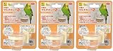 SANKO B65 小鳥のマルチカップ ミニ×3個 透明