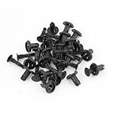 uxcell トリムクリップ　　自動車ドアフェンダー　穴8mm　長 29mm　　20個