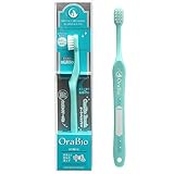 OraBio オーラバイオブラシ 中毛 [ ペットのお口に優しい歯ブラシ] 犬用歯ブラシ（全犬種対応）