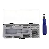 Baosity スマホ修理工具キット（15個）　T5 T6 T8 T10 T15ビットセット　精密ドライバー　