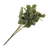 Dovewill 人工　ユーカリ　観葉植物　葉　シミュレーション　装飾品　飾り物　花束