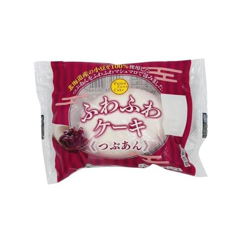竹下製菓 ふわふわケーキ つぶあん