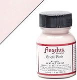 Angelus Leather Paint 1 Oz Shell Pink by Angelus [並行輸入品]