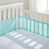 BreathableBaby Mesh Crib Liner, Aqua Mist by BreathableBaby [並行輸入品]