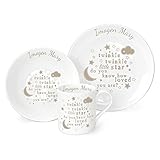 Personalised Twinkle Twinkle Breakfast Set by C.P.M.