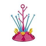 GoolRC ベビー哺乳瓶ラック 哺乳瓶ホルダー 乾燥ラック 乾燥 殺菌 消毒 ツリー型 すっきり水切り BPAフリー