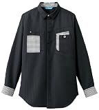 [チトセ]chitose【シャツ(長袖)】NEW blanchi・形態安定シャツ《031-BC-7714》 (S, C-10ブラック)