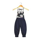 UniqueベビーガールズレースジャンプスーツSummer Outfit US サイズ: L カラー: ブルー