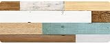ベストコ キッチンマット ミックスウッド ライト 45×120cm さらっと拭ける ぷにぷに触感 ND-9853