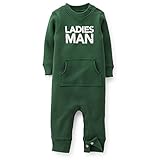Carter's （カーターズ） :: ロンパース カバーオール 長袖 ポリエステル100% :: 1-Piece Fleece Jumpsuit :: 6M (61-67cm) :: 61-67 c
