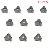 木工用ジグのための10PCS M8スターノブのセット