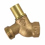 ARROWHEAD BRASS & PLUMBING 253LKLF 1/2" Female Pipe Thread, Red Brass, Loose Key Hose Bibb, Lead Fre
