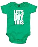 (DIY 自分でしましょう。) Let's DIY This, プリント　ベビースーツ - グリーン/白 12-18 ヶ月