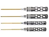 Arrowmax Honeycomb Allen Wrench Set with 4-Teilig 1.5 2.0 2.5 & 3.0 x 100mm [並行輸入品]