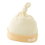 ( チャックル ) chuckle パステル ボーダー 新生児 帽子 水色 50-60cm P9252-60-30