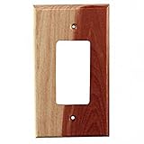Sierra Lifestyles Traditional Switch Plate, 1 Rocker, Tennessee Aromatic Cedar by Sierra Lifestyles