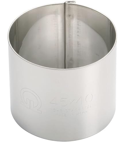 Amazon｜丸セルクル 直径6cm 高さ4.5cm ケーキリング ステンレス製